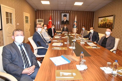 Vali Hasan ŞILDAK YİKOB'da İncelemelerde Bulundu